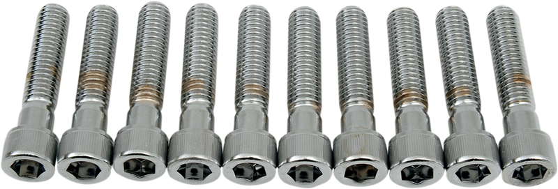 DRAG SPECIALTIES Bolts - Socket-Head - Knurled - 3/8-16 x 1-3/4" MPB241