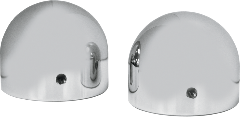 LA CHOPPERS Axle Caps - Chrome - Dome LA-7810-00