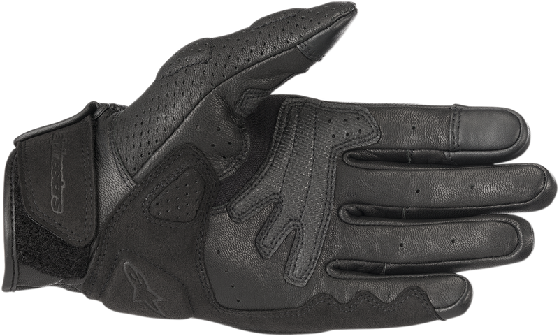 ALPINESTARS Mustang V2 Gloves - Black - Small 3566118-1100-S