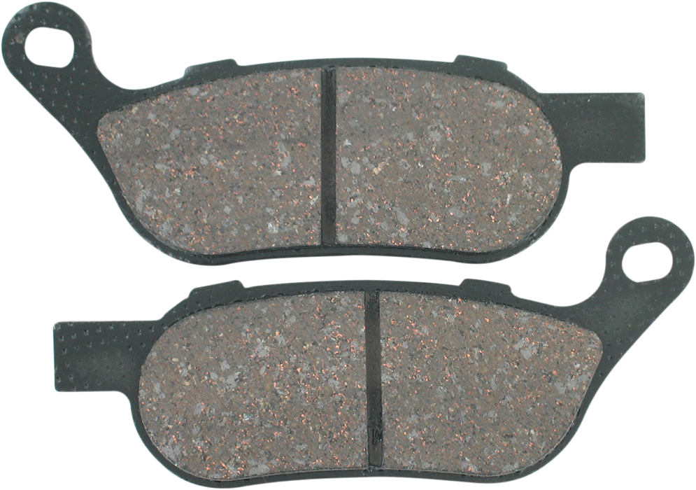 DRAG SPECIALTIES Organic Brake Pads - Harley-Davidson FAD458X