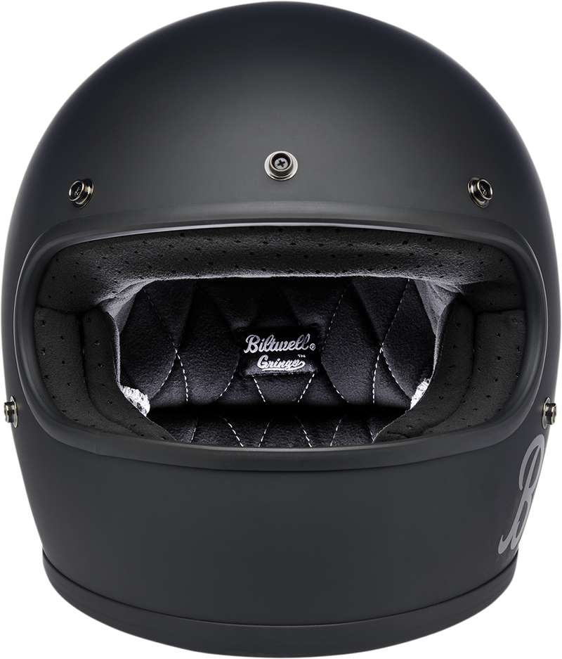 BILTWELL Gringo Helmet - Flat Black Factory - Small 1002-638-102