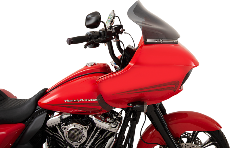 KLOCK WERKS Flare™ Windshield - 14" - Dark Smoke - FLTR KWW-01-0317