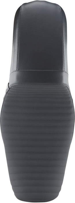 LE PERA Kickflip Daddy Long Legs Seat - Pleated w/Gripp Tape - Black - FX '06+ LK-591DLPTGP