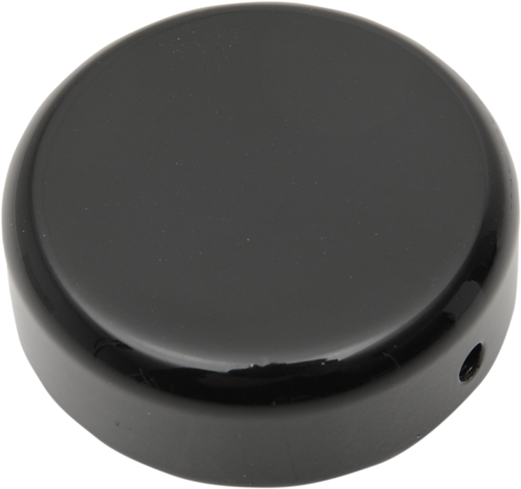 DRAG SPECIALTIES Steering Stem Bolt Cover - Black - '99-'17 FXD | '87-'09 XL FIT 87-17 FXR/FXD,87-09XL C23-0227GB