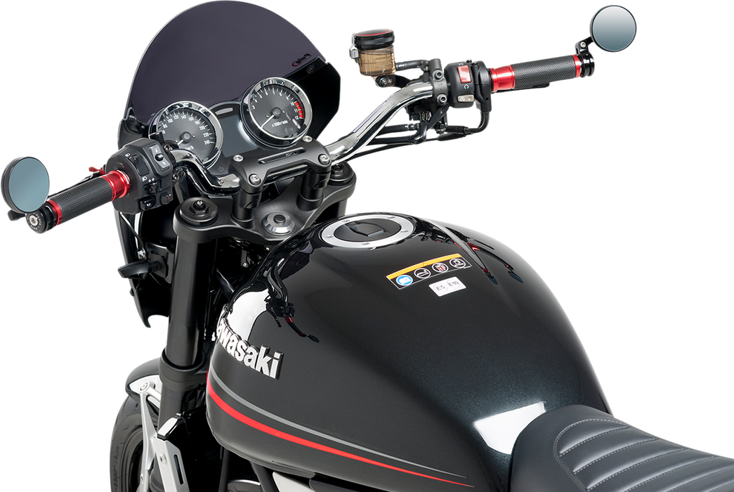 PUIG HI-TECH PARTS Mirror - Tracker - Rear View - Round - Black 9506N