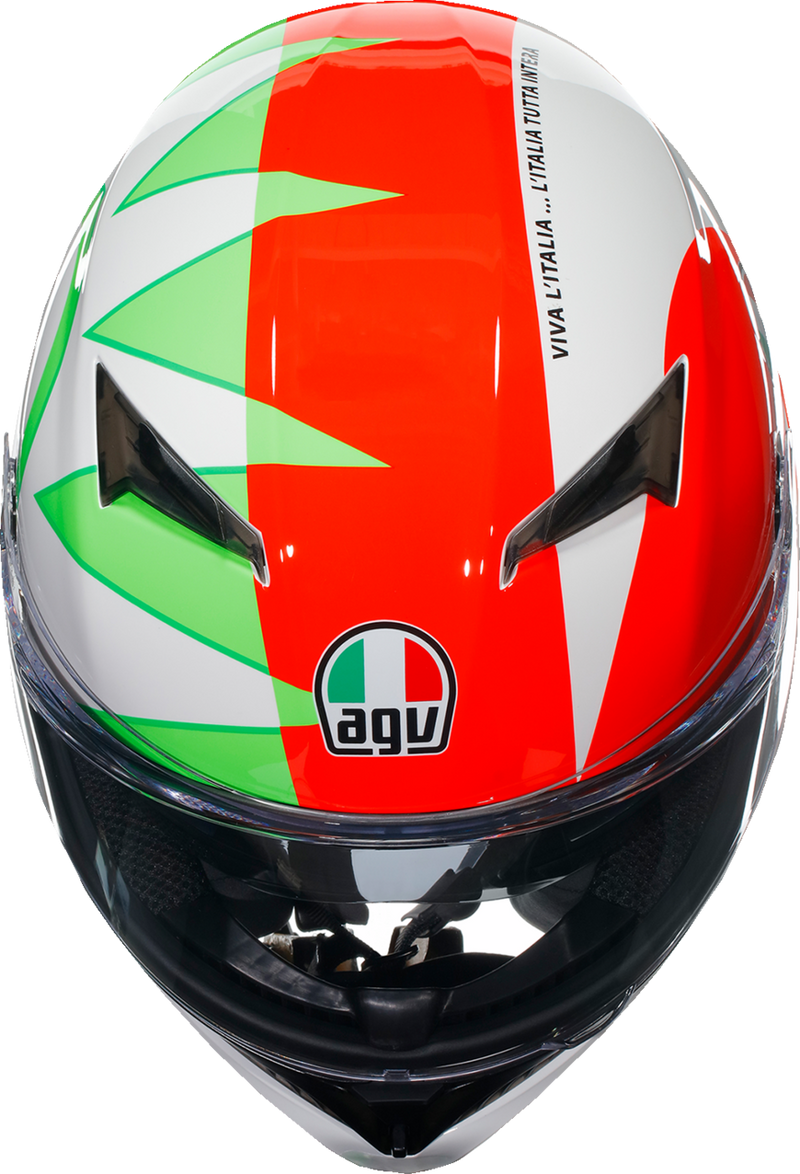 AGV K3 Motorcycle Helmet - Rossi Mugello 2018 - 2XL 21183810040052X