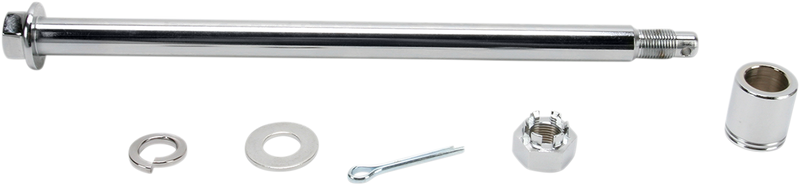 DRAG SPECIALTIES Axle Kit - Rear - Chrome - '86-'99 ST ACT 11.375" LONG 16-0302-BC520