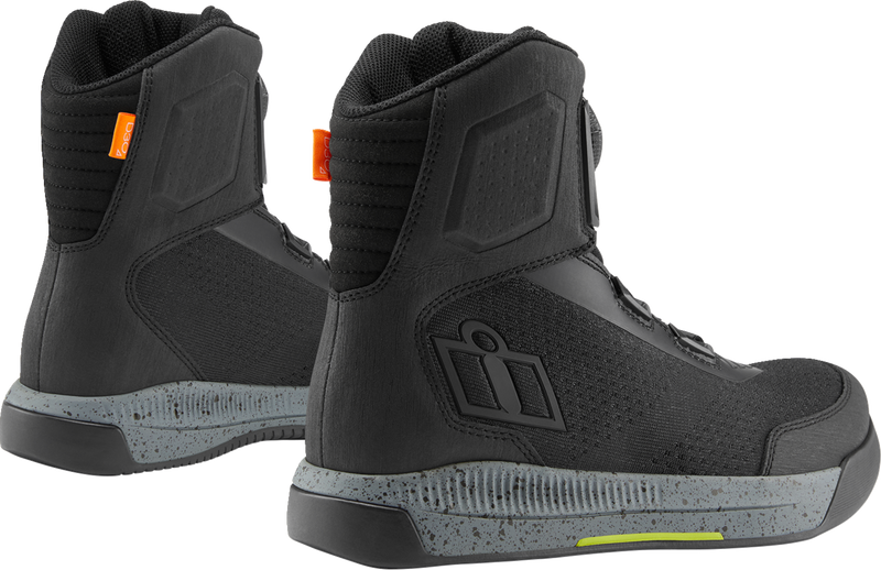ICON Overlord™ Vented CE Boots - Black - Size 8.5 3403-1258