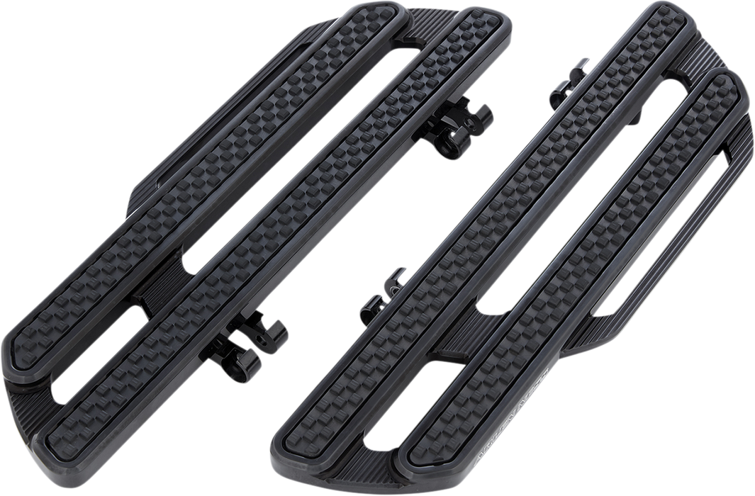 ARLEN NESS Method Driver Floorboards - Extended - Black 410-016