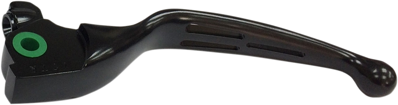 DRAG SPECIALTIES Clutch Lever - Wide Blade - Slotted - Black H07-0604MB-C