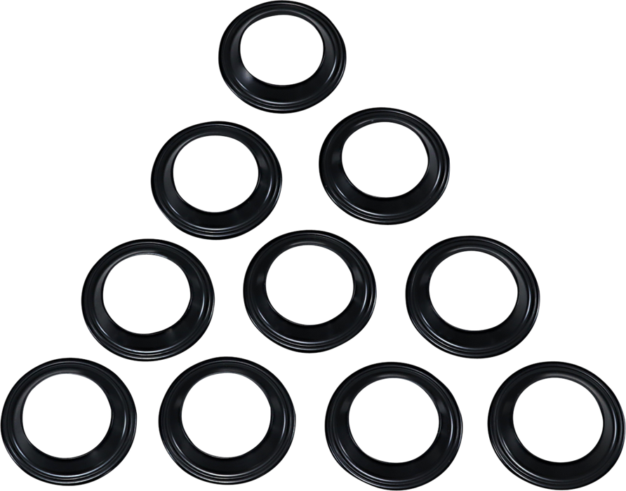 DRAG SPECIALTIES Fork Wiper Seals - 39 mm - Showa Forks - 10-Pack SUG RETAIL IS FOR A PAIR 57-111-10
