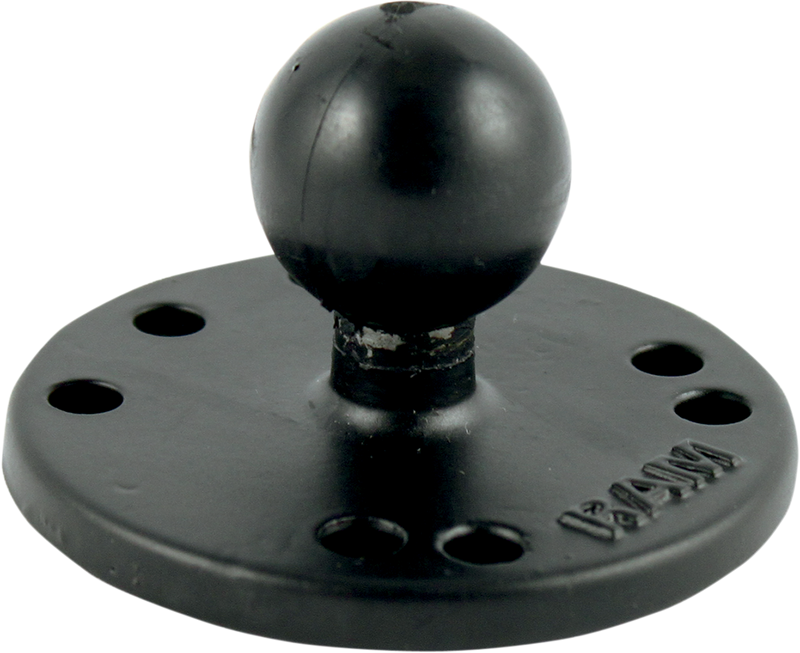 RAM MOUNTS Ball Mount - AMPS Hole Adapter RAM-B-202