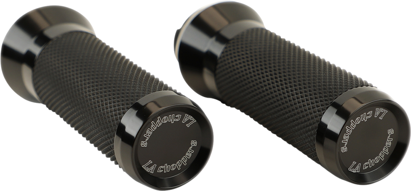 LA CHOPPERS Grips - TBW - Anodized LA-7492-00B