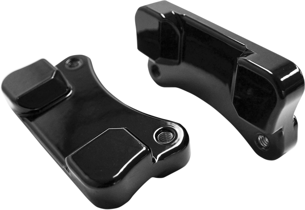 DRAG SPECIALTIES Fender-To-Fork Adapters - Black 1410-0098