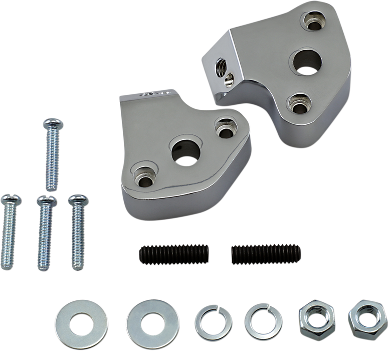 DRAG SPECIALTIES Turn Signal Mount Kit - '86-'09 FLSTC 20-0379-BC202