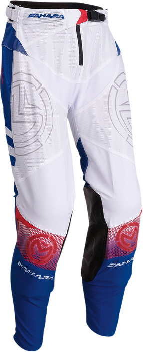 MOOSE RACING Sahara Pants - Red/White/Blue - 32 2901-9905