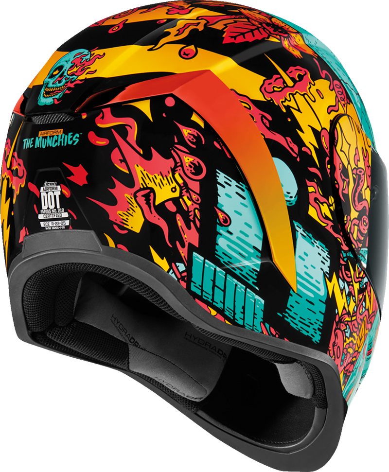 ICON Airform™ Motorcycle Helmet - Munchies - MIPS® - Blue - XL 10117044