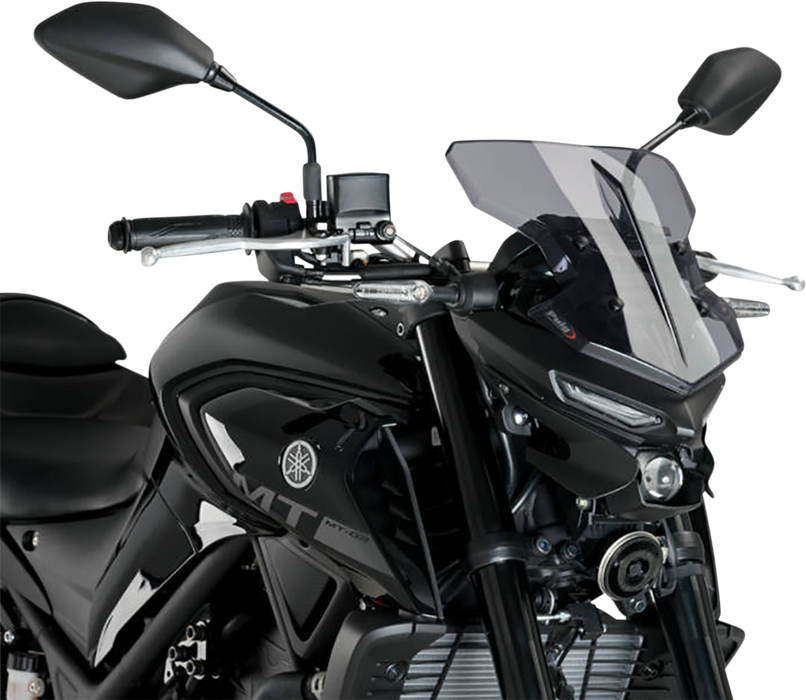 PUIG HI-TECH PARTS New Generation Windscreen - Smoke 20285H