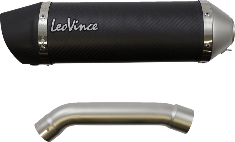 LEOVINCE LV One EVO Slip-On Muffler - Carbon Fiber 14394E