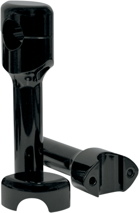 LA CHOPPERS Risers - Smooth - 6" - Black LA-7402-06B