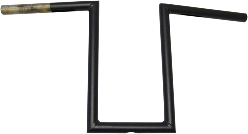 LA CHOPPERS Handlebar - Narrow Z - 12" - Flat Black LA-7380-12M