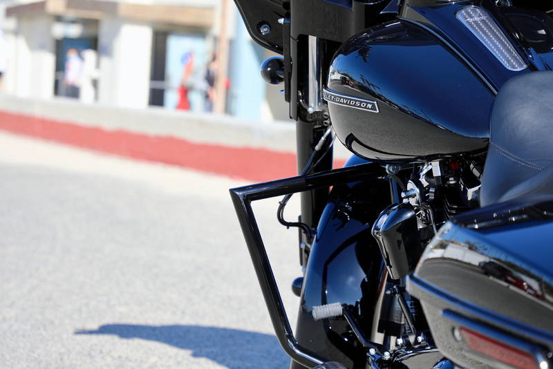 LA CHOPPERS Engine Guard - Chrome - Twin Peaks LA-7100-00
