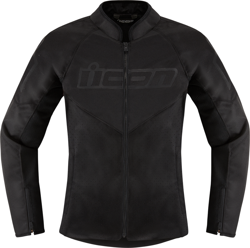 ICON Women's Hooligan™ CE Jacket - Black - Large 2822-1479