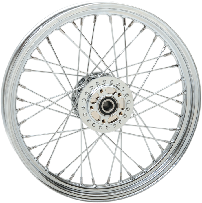 DRAG SPECIALTIES Front Wheel - Single/Dual Disc/No ABS - Chrome - 19"x2.50" - '04-'05 FXD 63148