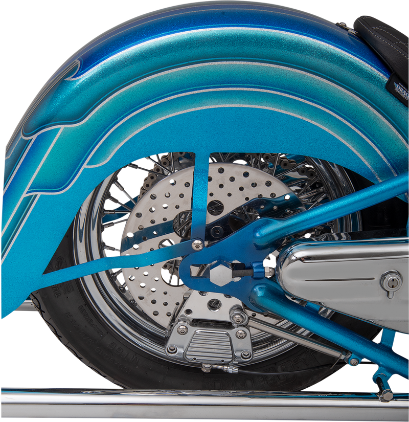 DRAG SPECIALTIES Rear Wheel - Single Disc/No ABS - Chrome - 16"x3.00" 64435