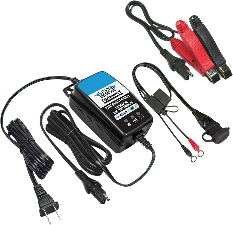 DRAG SPECIALTIES Charger Optimate 1 Duo TM-613