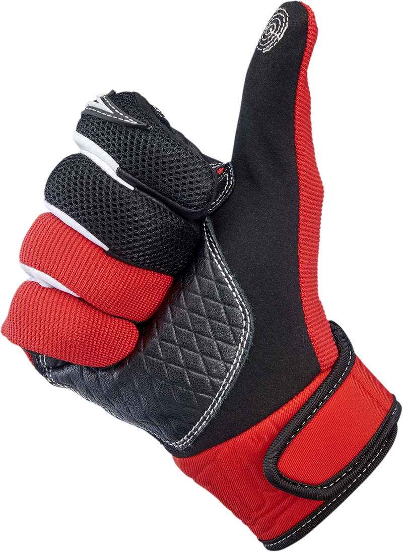 BILTWELL Baja Gloves - Red - 2XL 1508-0801-306