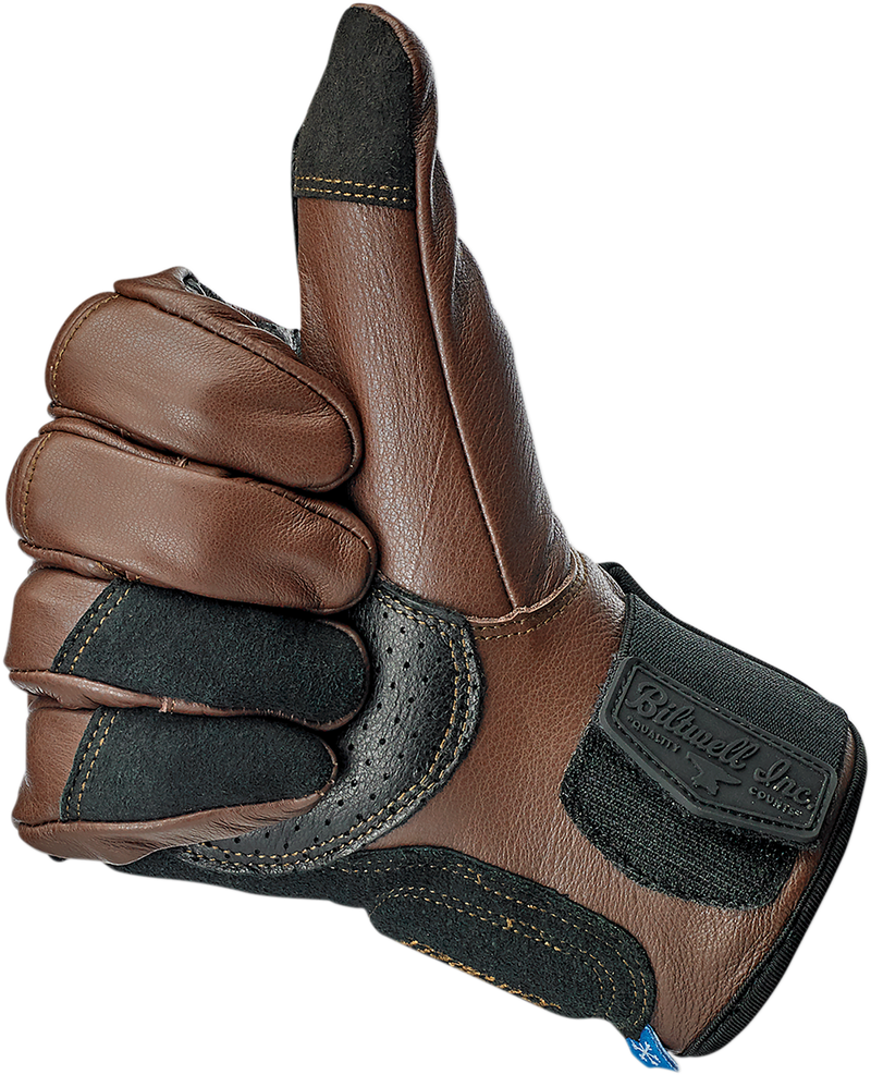 BILTWELL Belden Gloves - Chocolate/Black - XL 1505-0201-305