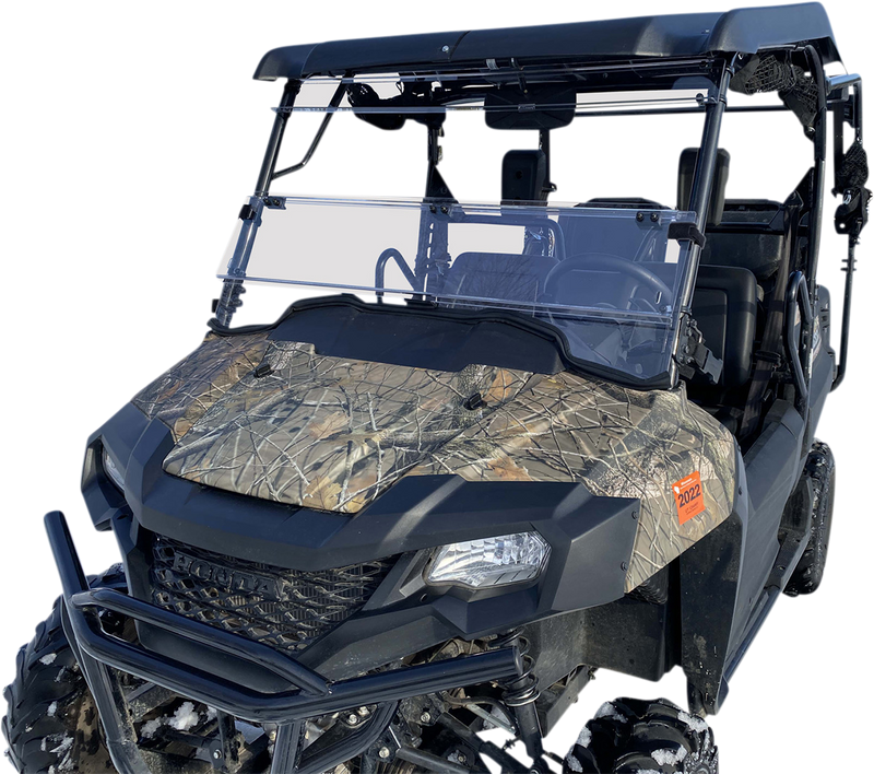 MOOSE UTILITY Full Folding Windshield - Deluxe - Pioneer V000263-12200M