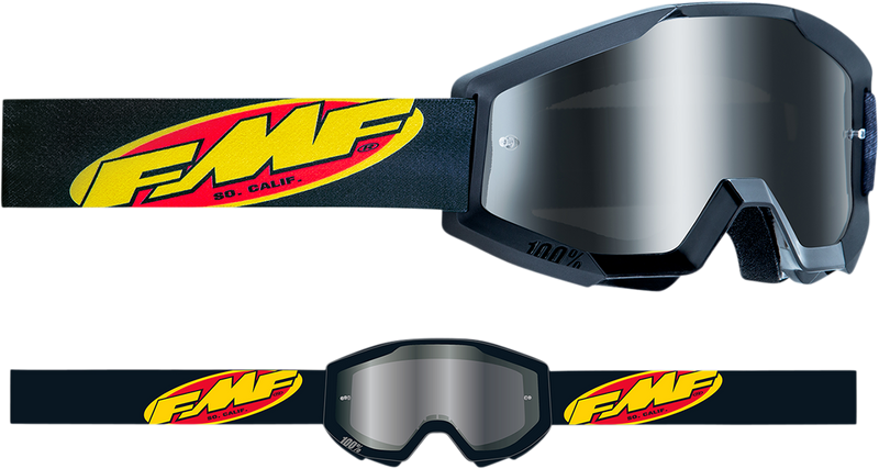 FMF PowerCore Sand Goggles - Core - Black - Smoke F-50053-00001 2601-3014
