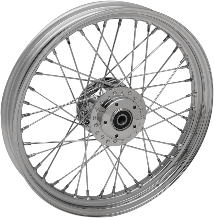 DRAG SPECIALTIES Front Wheel - Single Disc/No ABS - Chrome - 19"x2.50" - '06-'07 XL 64553