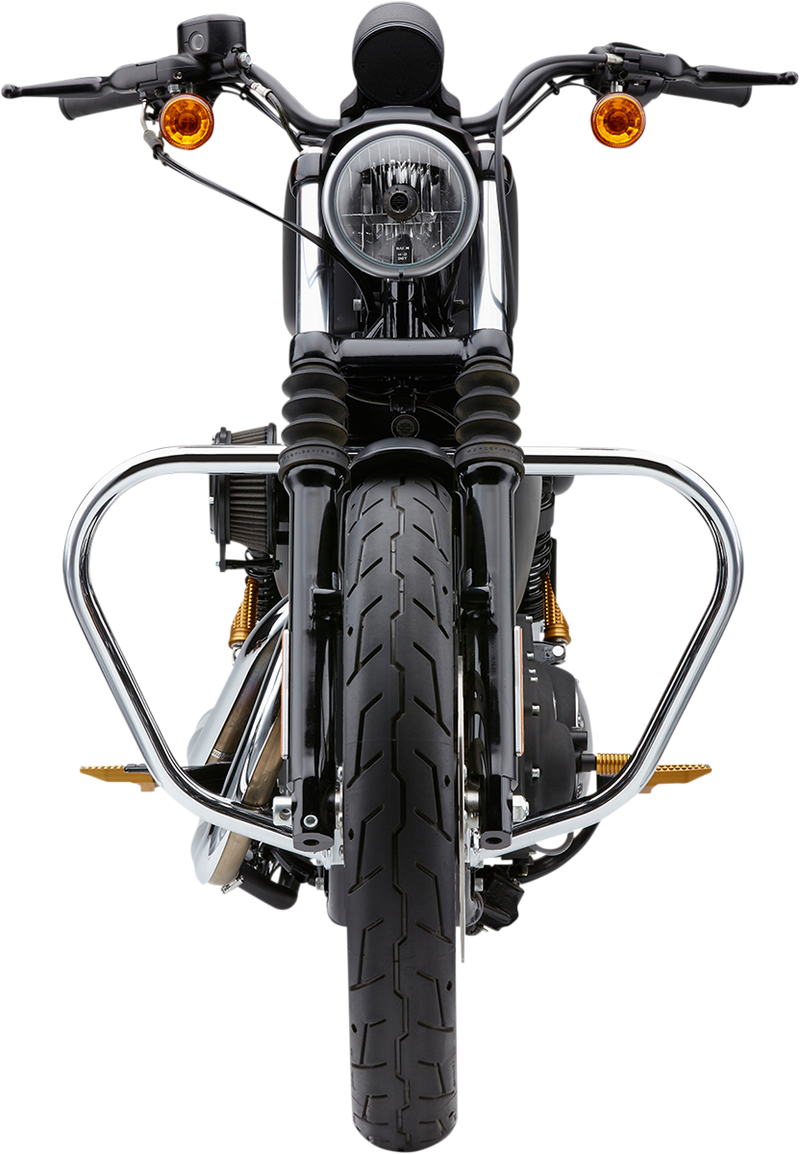 COBRA V-Bend Freeway Bar - Chrome - XL F/04-20 XL W/O F/CONTROLS 601-2109