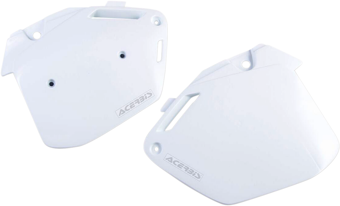 ACERBIS Side Panels - White 2043260002