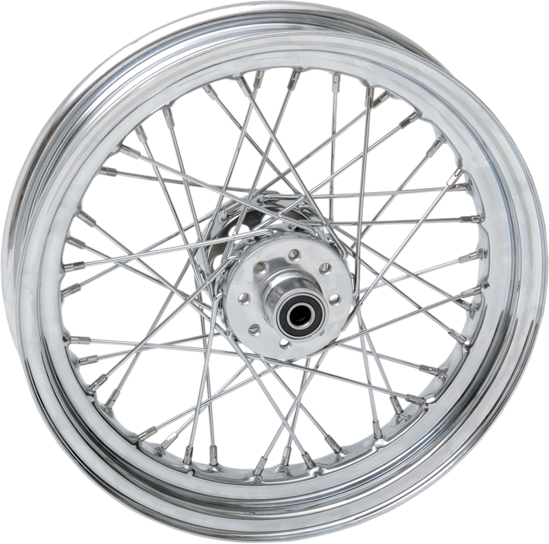 DRAG SPECIALTIES Rear Wheel - Single Disc/No ABS - Chrome - 16"x3.00" - '54-'78 XL 63145