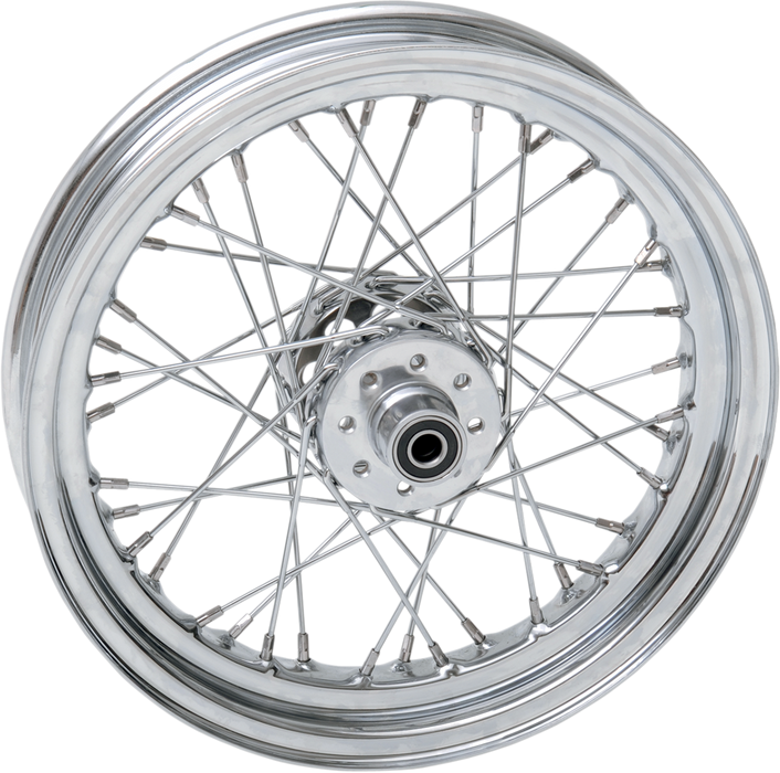 DRAG SPECIALTIES Rear Wheel - Single Disc/No ABS - Chrome - 16"x3.00" - '54-'78 XL 63145