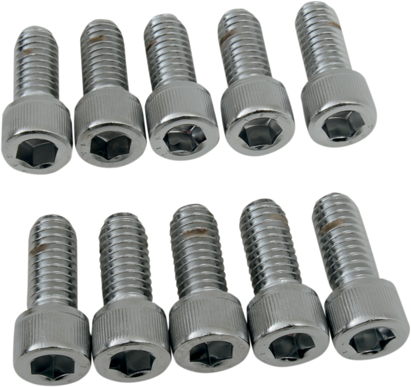 DRAG SPECIALTIES Bolts - Socket-Head - Knurled - 5/16-18 x 3/4" MPB215