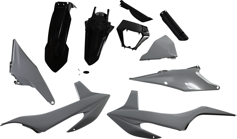 ACERBIS Full Replacement Body Kit - Gray/Black 2791541001