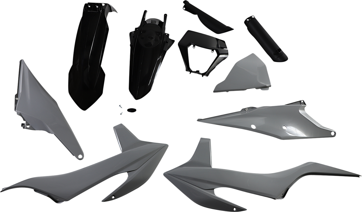 ACERBIS Full Replacement Body Kit - Gray/Black 2791541001
