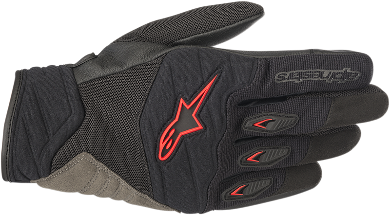 ALPINESTARS Shore Gloves - Black/Red - Small 3566318-13-S