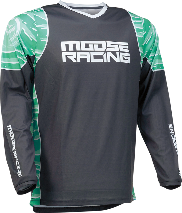 MOOSE RACING Qualifier Jersey - Teal/Gray - Small 2910-6958