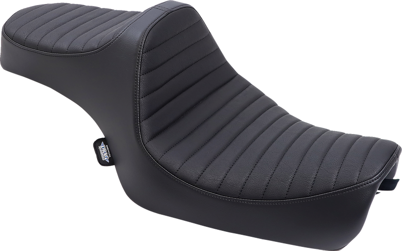 DRAG SPECIALTIES Predator III Seat - Classic Stitch - '04-'22 XL NO RUBBER BUMPERS 0804-0730