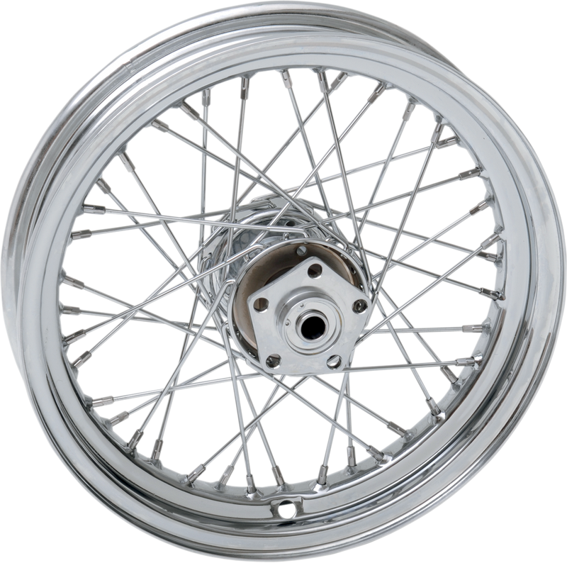 DRAG SPECIALTIES Front/Rear Wheel - Dual Disc/No ABS - Chrome - 16"x3.00" 19076A