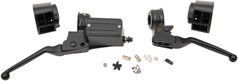DRAG SPECIALTIES Handlebar Controls - 11/16" Master Cylinder - Black 07-0543MBNU