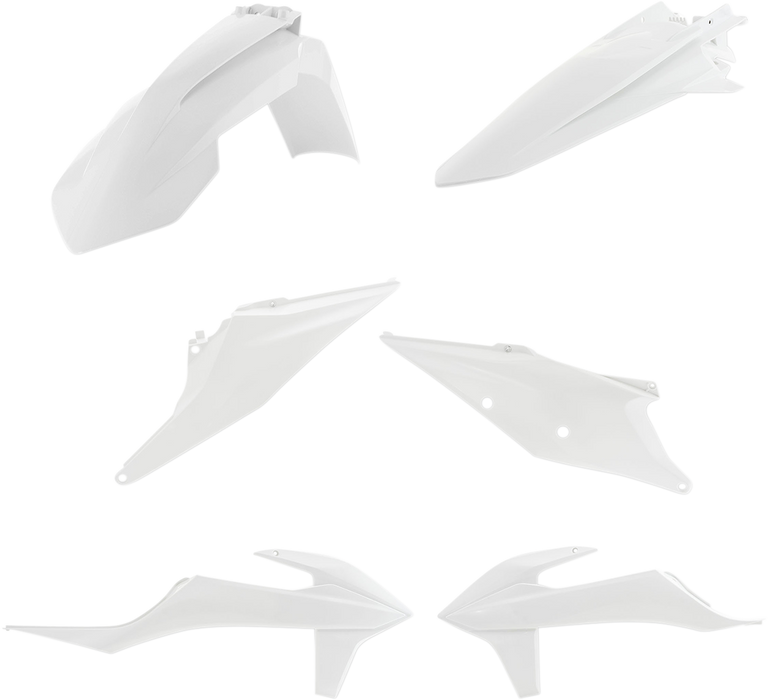 ACERBIS Standard Replacement Body Kit - White 2726500002