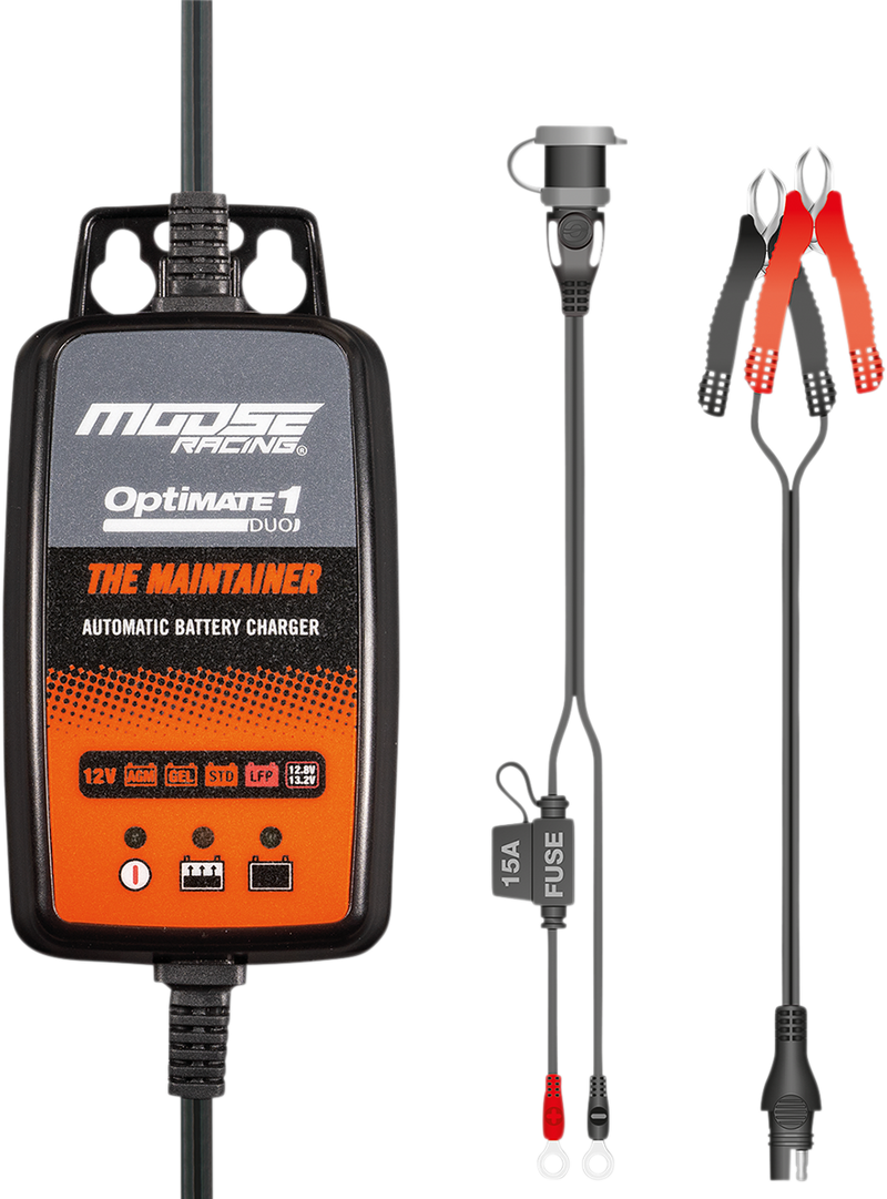 MOOSE RACING Optimate 1 Charger - DUO TM-611
