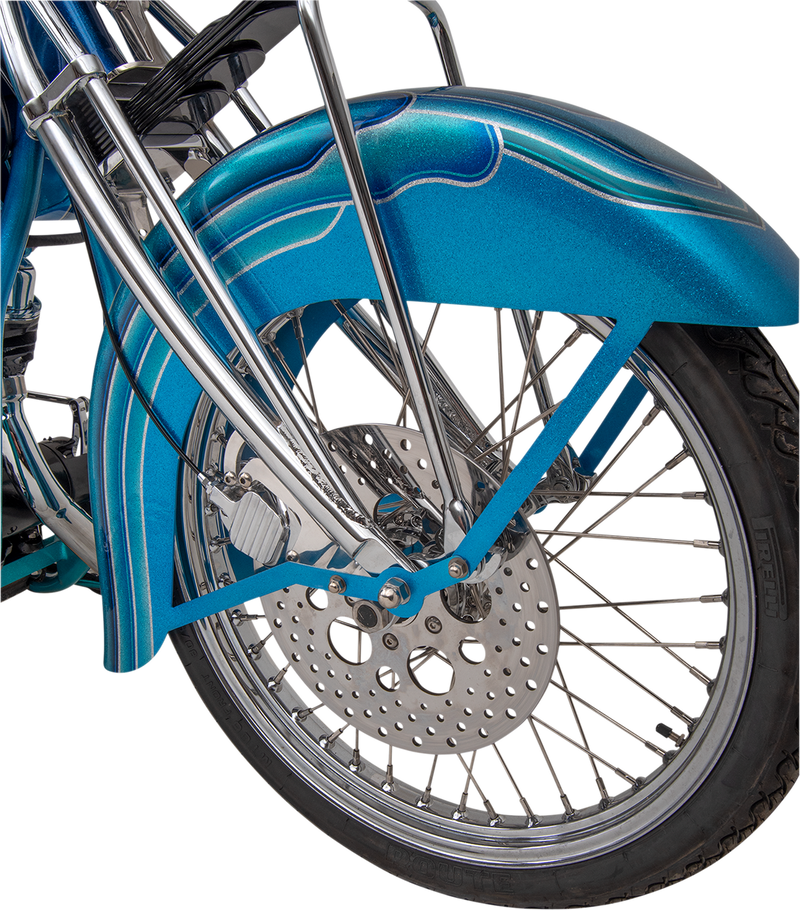 DRAG SPECIALTIES Drilled Brake Rotor - Front - 11.5" - Harley-Davidson 060176ASP-BC648